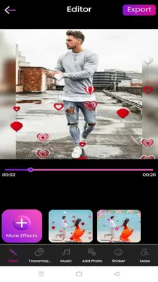 Animation Effect Video Maker android App screenshot 3